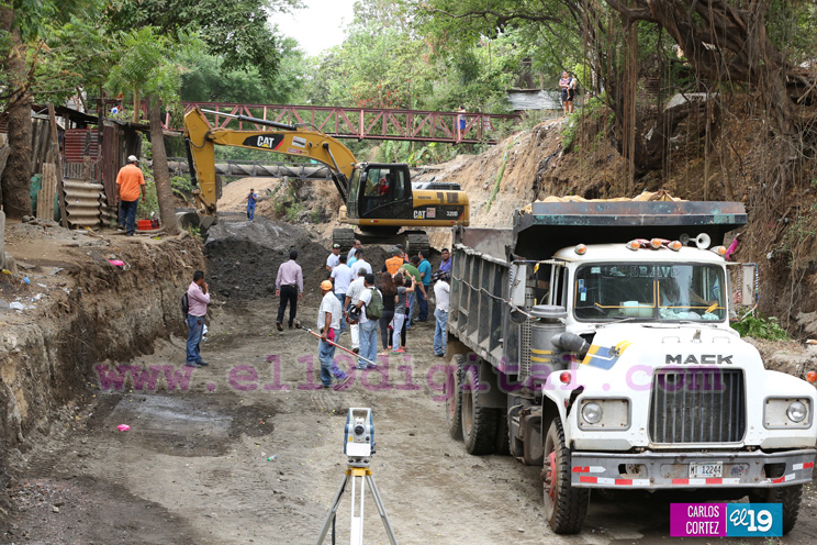 Verifican puntos críticos en los Distritos IV y VI de Managua